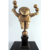 Inos Corradin – Equilibrista – Escultura em Bronze – com 68 cm de Altura 