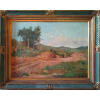 JOÃO BAPTISTA DA COSTA - PAISAGEM , NAS MEDIDAS DE 48X66 ,REENTELADO , OBRA REPRODUZIDA NO CATALOGO JAMES LISBOA , DO LEILÃO DO DIA 20/05/2014 , COMO LOTE 31 NO VALOR INICIAL DE 40MIL.