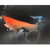 FUKUDA , OLEO SOBRE TELA , NAS MEDIDAS DE 80X100 