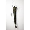 Francisco Stockinger<br />Guerreiro<br />Escultura de parede em metal, Ex. Coleção Norberto Nicola.<br />140 x 33 x 15 cm