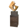Bruno Giorgi - Sem Título - 80 x 74 x 50cm - escultura em bronze 