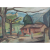 Bonadei, Aldo - Casario - o.s.t. - 55,5 x 77,5cm - acid - 1963