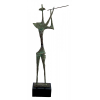 <p>Bruno Giorgi - Flautista - Escult. em Bronze - 68,5 x 28 x 5 cm - Déc. 70 - Ass. na base</p>