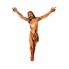 <p>Escultura de Cristo crucificado, de madeira policromada - 78 x 90 cm - Bahia, séc XX</p>
