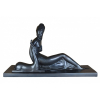 <p>Victor Brecheret - Diana caçadora - Escultura de bronze. Numerada 1352764 - 45x80x26cm - Ass. na base - 1920 </p>