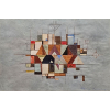 <p>Maria Leontina - Geométrico - Guache/S/P - 29 x 44 cm - Acid</p>
