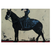 Evandro Prado - A Fidalga - Óleo sobre tela - 150x180cm (156x186cm com moldura) - 2017 - Assinada no verso
