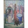 Benjamin Silva - Natureza Morta - Óleo sobre tela - 74x54cm (100x80cm com moldura) - 1956 - ACIE