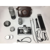 Camera fotografica LEICA Modelo M3 - 1950/1960 - Acompanha conjunto completo com capa, visor, 4 lentes sobressalentes, fotometro e acessórios - Em perfeito estado