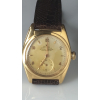 Rolex Oyster Perpetual Bable Back Automático Cronômetro, caixa de ouro 18k de 31mm, calibre 5052, década 40 mostrador original em perfeito estado, segundeiro na posição 6 horas