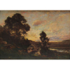 Louis Alexandre Cabié (1854, Dol-de-Bretagne - 1939, Bordéus) O.S.M. - 35 x 50 cm, “Les Eyzies (Vallêe de la Vézère, périgord – France)” , ass. CIE, 1899