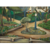 John Louis Graz. Oléo sobre tela, moldura oxumare. Medida: 70cm x 50cm. Com moldura 1m x 80cm. <br /><br /><br><br>John Louis Gras. Oil on canvas, frame oxumare. Measure: 70cm x 50cm. With frame 1m x 80cm. <br />