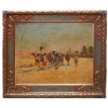 AUGUSTE DELAHOGUE (1867-1950) , Cena orientalista, OST, ACID, 50 x 65cm.(pintor catalogado no Benezit e com diversos quadros em museus da Europa)