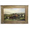 E . W. SHAYER, Going to Market, OST, ACIE, 65 x 111cm. Europa, séc. XIX