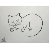 FANG, Gato, OST, ACIE, 80 x 100cm. 