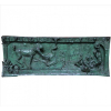 <p>Grande placa de bronze, decorada com cena de minotauro e figuras em alto relevo, assinatura de artista não-identificado . Alt. 42 x 109 x 11cm. Provavelmente Itália século XIX</p>