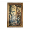 <p>Tapeçaria Aubusson finamente decorada com paisagem europeia. 300 x 190cm. França, séc. XVII/XVIII</p>