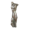VICTOR BRECHERET - Escultura - TORSO FEMININO, Década de 1939 em bronze - 75x18x12 cm - ASSINADA : e numerada - c/ CERTIFICADO DE AUTENTICIDADE .