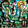 <p>Fulvia Marchezi 2022, Titulo EU, ELA E O GATO, Tecnica: Acrilica sobre tela, Medindo 50cm x 50cm, Assinado Canto Inferior Direito</p>