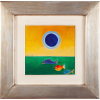 <p>Ademir Martins - 1997, Peixes, Óleo sobre Tela, assinado no centro a esquerda da peça, medindo 25cm x 25cm.</p>