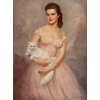 <p>TONY KOEGL - Mulher com gato - &Oacute;leo sobre tela, medindo 110x80cm, 1956&nbsp;&nbsp;assinado no canto inferior direito</p><br /><p>&nbsp;</p><br /><p class=MsoNormal>Retrato de refinada eleg&acirc;ncia, onde delicadeza e sofistica&ccedil;&atilde;o se encontram em perfeita harmonia. A jovem, de porte sereno e olhar seguro, veste um vestido em tom ros&eacute; com acabamento transl&uacute;cido, ricamente trabalhado em rendas sutis no busto e mangas, que revelam a maestria do artista na representa&ccedil;&atilde;o de tecidos leves e et&eacute;reos.</p><br /><p class=MsoNormal>A composi&ccedil;&atilde;o ganha ainda mais charme com a presen&ccedil;a do gato branco, cujo pelo macio e volumoso cria um contraste luxuoso com a suavidade do vestido, refor&ccedil;ando a sensa&ccedil;&atilde;o de conforto e distin&ccedil;&atilde;o. Os tons suaves do fundo valorizam a figura central, direcionando o olhar para a express&atilde;o e para os detalhes minuciosos da pintura.</p><br /><p class=MsoNormal>&nbsp;Uma obra que transmite feminilidade, requinte e atemporalidade &mdash; ideal para colecionadores que buscam pe&ccedil;as com forte apelo est&eacute;tico e eleg&acirc;ncia cl&aacute;ssica.</p>