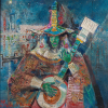 <p>ANTONIO PACHECO FERRAZ ,ARLEQUIM, &oacute;leo sobre tela, medindo 50x50, assinado no canto inferior esquerdo.</p>