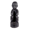 <p>AGENOR FRANCISCO DOS SANTOS, Figura Masculina, escultura em madeira, medindo 44 x 16x 19cm, assinatura na pe&ccedil;a</p>