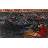 <p>PABLO SALINAS, VENEZA, &oacute;leo sobre madeira, medindo 10 x 16cm, assinado no canto inferior esquerdo. Trata-se de uma obra de grande qualidade desse artirta espanhol muito importante que esteve no Brasil, obra procedente da fam&iacute;lia do artista.</p>