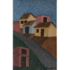 Lorenzato - Morro na favela 56 x 37 cm OSTCE - Ass.CID e 1993- Esta obra foi adquirida na AM Galeria de Arte 