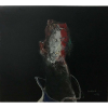 Manabu Mabe - Auto Retrato – 56 x 63 cm – OST – Ass.Verso e Dat.1972 – Proveniente da coleção da família do artista – Acompanha certificado de autenticidade do Instituto Mabe