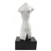 <p>Bruno Giorgi - Torso Feminino - 63 x 32 cm - Escultura em mármore de Carrara - Assinatura base e Data 1985 - Esta escultura participou do leilão da Soraia Cals e participou da exposição individual do artista na comemoração dos 80 anos na Aktuel Objetos de Arte no Rio de Janeiro, com mais 11 torsos femininos. Essa escultura foi escolhida pelo artista e a então Marchand e jornalista Sra.Harilda Larragoiti para ficar na coleção particular da Marchand. E ficou por mais de 30 anos quando a sua coleção foi a leilão em 2020. Acompanha documento de autenticidade da Aktuel Objetos de Arte (Sra.Harilda Larragoiti - Proprietária e marchand),assinado pela Marchand e pelo Bruno Giorgi. Uma obra monumental de um dos maiores escultores da arte moderna brasileira.</p>