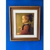 <p>Reynaldo Fonseca - Menina com fita - 46 x 38 cm - Óleo sobre eucatex - Assinatura canto superior esquerdo e Data 1996 - No verso apresenta selo da Galeria Contorno. A curadoria da obra do Reynaldo Fonseca aprovou a autenticidade e o será repassado ao arrematante as informações a respeito da certificação e catalogação da obra.</p>