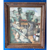 <p>Inimá de Paula - Morro do Turano/RJ - 55 x 46 cm - Óleo sobre tela - Assinatura canto inferior esquerdo e Data 1943 - Reproduzida no Raisonné Volume I - Obras catalogadas editado pela Fundação Inimá de Paula e no catálogo da exposição retrospectiva no Museu Nacional de Belas Artes do Rio de Janeiro em comemoração aos 80 anos do artista </p>
