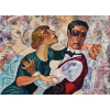 <p>Juarez Machado - Le Rythme En Dansan - 55 x 72 cm - Óleo sobre linho - Assinatura canto inferior direito e Data 2015 </p>