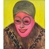 <p>Siron Franco - Sorriso - Mulher com casaco de peles - 60 x 50 cm - Óleo sobre tela - Assinatura canto inferior esquerdo e Data 1982</p>