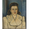 <p>Alberto da Veiga Guignard - A estudante - 61 x 50 cm - Óleo sobre tela - Assinatura canto inferior direito </p>