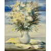 <p>Enrico Bianco - Flores - 100 x 81 cm - Óleo sobre tela - Assinatura canto inferior direito e Data 1945 - Ex-coleção Aldo Franco</p>