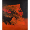 FUKUSHIMA, Tikashi - Abstração - óleo sobre tela - 160 x 135 cm - a.c.i.d.
