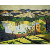 INIMÁ de Paula - Paisagem - óleo sobre tela - 73 x 92 cm - a.c.i.e. déc. 50