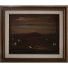ORLANDO TERUZ - ÓLWO SOBRE TELA; 65X80 CM; SEM TÍTULO; A.C.I.D E VERSO; ANO: 1968