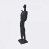 FRANCISCO STOCKINGER - Guerreiro. Escultura em Bronze Patinado. Medidas 30 x 8 cm. Ano: 1976. Com certificado emitido pela SKULTURA Galeria de Arte.