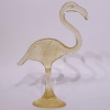 <p><strong>PALATNIK, ABRAHAM - Flamingo. Grande Escultura, Assinada Pal. Medidas: c.35x24 cm</strong>. Déc.70. Rara escultura/arte cinética produzida em resina de poliéster com filme colorido na sua parte interna. Estado de conservação: bom estado, sem lascados ou bicados.</p>