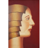 <p><strong>FERNANDO LINS DA SILVA - Perfil</strong>. Óleo Sobre Madeira industrializada.<strong> Med.: 30x20 cm (obra), 56x46 cm (quadro)</strong>. Ano: 1976. Com Etiqueta da Galeria Picasso-Recife no verso. Assinado e datado 76 no CID. No verso está assinado, localizado Recife e datado de 1976. Com bela moldura de época em madeira na cor branca com borda em alumínio ao centro. Estado de conservação: ótimo.</p>