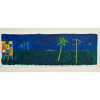 <p>GONCALO IVO Eclipse com Palmeiras - Recife Tempera-Guache Sobre Cartao -Med 52x18 cm -Assin e Dat 1980 no CID -Medida Total 75x42 cm com a moldura em madeira, passpartout, vidro de museu antireflexo de proteção e foamboard antimofo no verso -Estado de Conservação: Ótimo.</p>