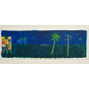 <p>GONCALO IVO Eclipse com Palmeiras-Recife Tempera-Guache Sobre Cartao -Med 52x18 cm -Assin e Dat 1980 no CID -Med Total 75x42 cm com a moldura em madeira, passepartout, vidro de museu antireflexo de proteção e foamboard antimofo no verso -Estado de Conservação: Ótimo.</p>