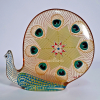 <p>PALATNIK Caramujo Grande e Rara Escultura-Arte Cinetica -Med: 20 x 18 cm -Assinada Pal -Escultura produzida em resina de poliéster com filme colorido na sua parte interna. Excelente estado de conservação, sem lascados ou bicados.</p>