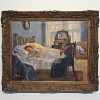 <p>JOSE MARQUES CAMPAO S/ Titulo Oleo Sobre Tela - 41x34 cm (obra) -51x42 cm (mold) -Assin no CID -Com Cachet da Galeria Paulistana no Verso. Moldura em madeira. Estado de Conservação: Ótimo.</p>