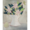 <p>FANG Vaso de Flores Oleo Sobre Tela -Med 45 x 37 cm -Assinada no CID e Datado 89 no Verso. Com a moldura em madeira a medida total: 63 x 56 cm -Perfeito estado de conservação - ANO: 1989. SOBRE O ARTISTA: Kong Fang Chen -Nasceu:Tung-Cheng, China (28/07/1931) -Faleceu:São Paulo (30/11/2012) -Estuda sumiê e aquarela na China em 1945. Vem morar em São Paulo com a família em 1951, naturalizando-se brasileiro em 1961. Entre 1954 e 1956, estuda pintura com Yoshiya Takaoka (1909-1978) em São Paulo. Faz sua primeira exposição individual em 1959, no Clube dos Artistas Plásticos de São Paulo. Entre 1965 e 1967, tenta a linha abstracionista, que abandona para retornar ao figurativismo. Em 1972, leciona na Faculdade de Belas Artes de São Paulo. Viaja, em 1977, para a América do Norte, Europa e Ásia, onde desenvolve o seu trabalho de pintura. Em 1981, é realizado o curta metragem biográfico O Caminho de Fang, em São Paulo. Visita a China convidado pelo governo chinês em 1985, visitando locais de interesse artístico.</p>