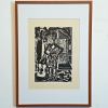<p>DI CAVALCANTI CASAL DE M&Uacute;SICOS RotoGravura S/ Papel Westerpost&nbsp;-Med: 53x36 cm (ME) 61x44 cm (Moldura) -Assinat no CID impr. na chapa Obra extra&iacute;da do &Aacute;lbum/Exemplar n&ordm; 1507 Mestres do Desenho por Vinicius de Morais, editada pela Cutrix -Data: 1963. Moldura nova, com passepartout, vidro de prote&ccedil;&atilde;o e foamboard anti-mofo no verso. Estado de conserva&ccedil;&atilde;o: &Oacute;timo.</p>