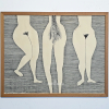 <p>JOS&Eacute; CLAUDIO Figuras Femininas Desenho a Nanquim S/ Papel -Med 48x62 cm -Assinado, Dat 1957 e Localizado S. Paulo no C.I.E. -Com moldura em madeira e vidro de prote&ccedil;&atilde;o. Estado de Conserva&ccedil;&atilde;o: &Oacute;timo.</p>